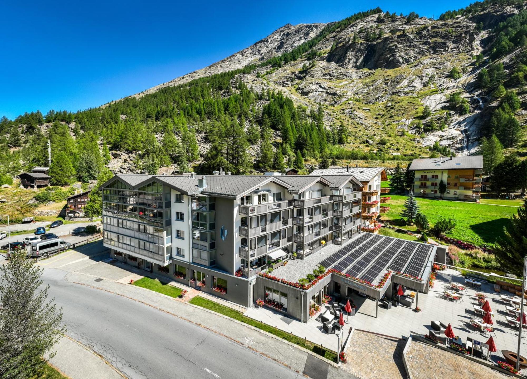 Hotel Kristall Saas-Almagell Εξωτερικό φωτογραφία